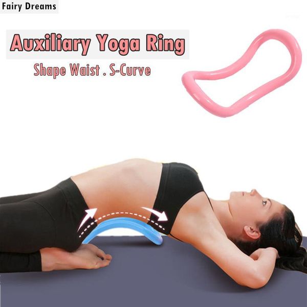 

yoga circles gym home fitness equipment ring open shoulder auxiliary fascia strecth exercise pilates training1