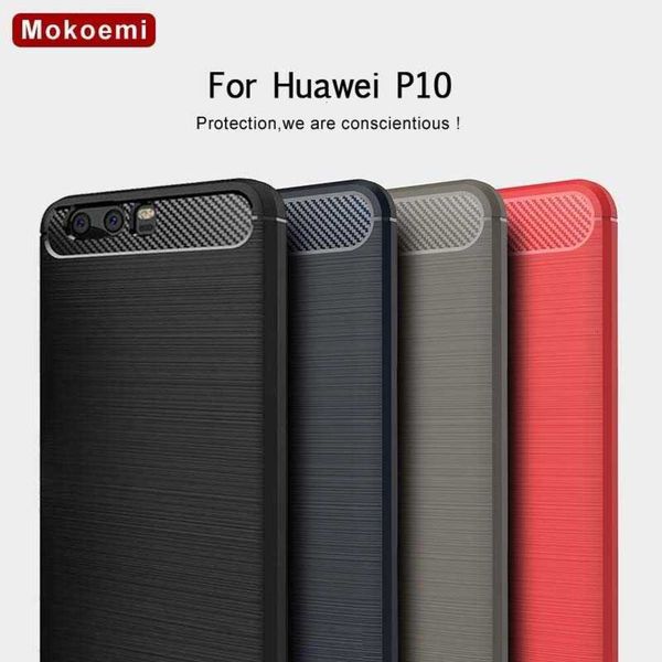 

mokoemi - huawei p10 soft shockproof silicone sheath, huawei p10 plus mobile phone fashion 5.1 inch sheathvfe1