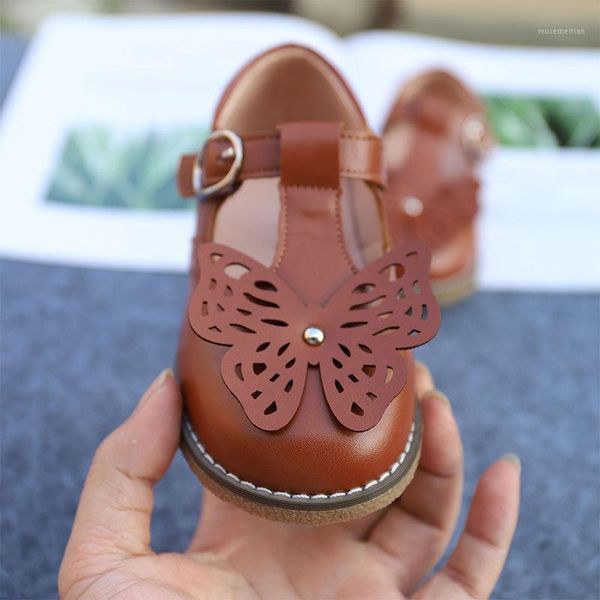 

flat shoes children' quality leather girls non-slip princess small and medium children bow casual1, Black;grey