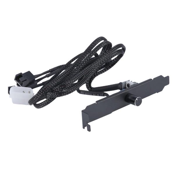 

computer chassis baffle pci bit fan speed regulator 3 circuit hub external controller radiator switch speed control