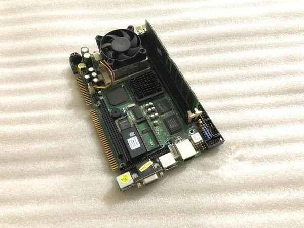 

industrial motherboard hs6637 ver 2.1 tested good board with ram and cpu fan tested working