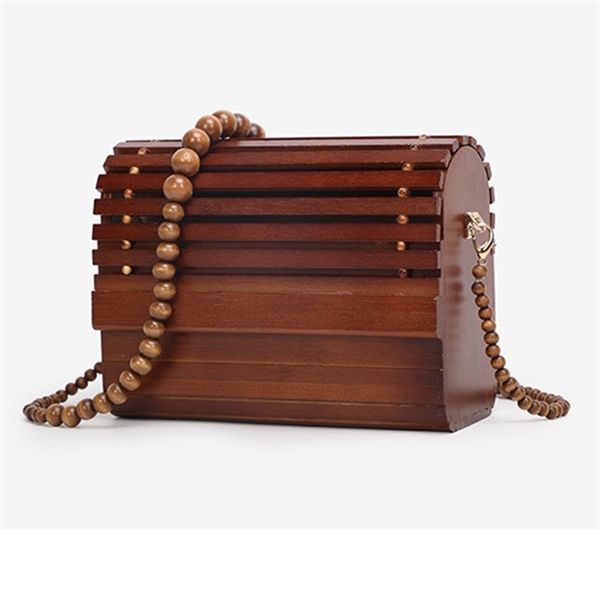 

new creative hand-made shoulder 2020 beach bamboo straddle straw women's bag, Black;red