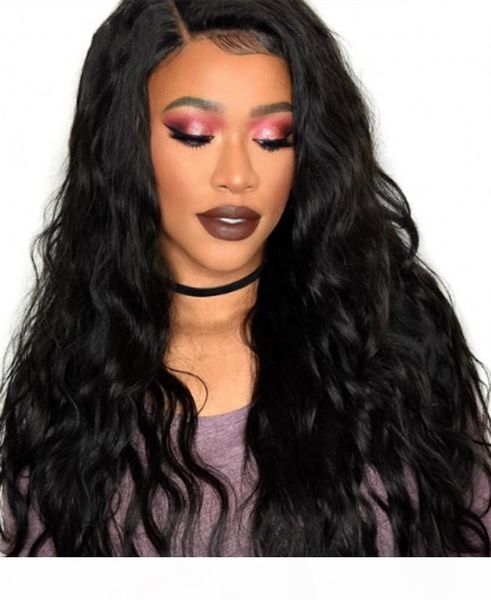 

lace front wigs body wave full lace human hair wigs glueless mongolian hair wigs for black women, Black;brown
