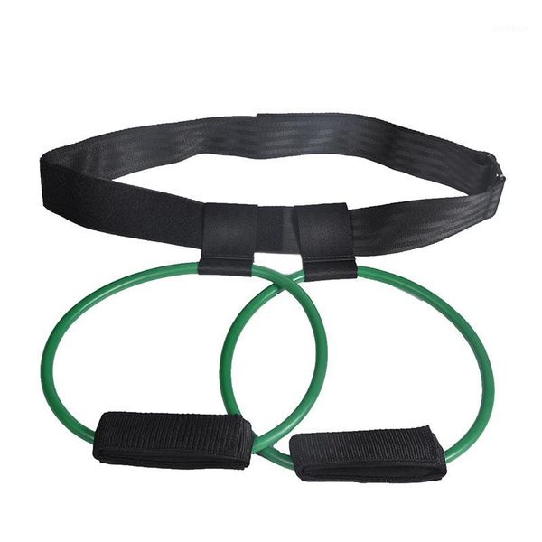 

fitness booty belt resistance bands for bulegs muscle training belt elastic bands pedal exerciser workout green1