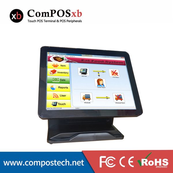

15" pure touch screen for restaurant,supermarket,catering,retail 1618p