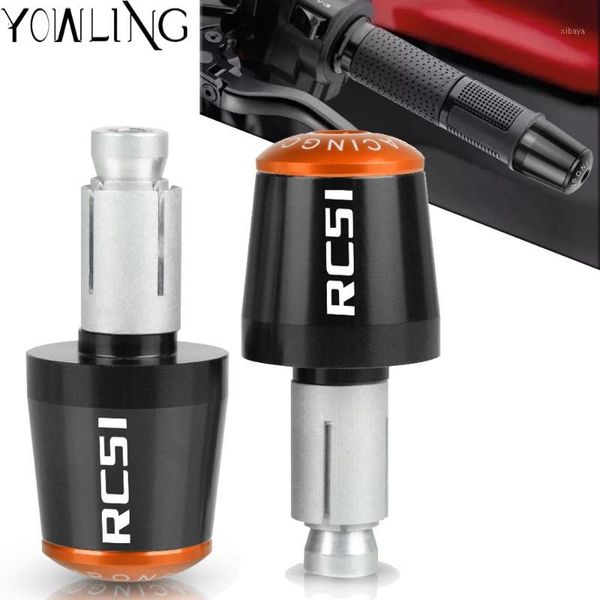 

motorcycle accessories 22mm handlebar grips handle bar cap end plugs for rc51 rc 51 2000 2001 2002 2003 2004 2005 20061