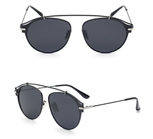 

designer men and women round polarized sunglasses true color film fashion glasses anti-uv uv grade uv400 sunglasses a variety of styles, White;black