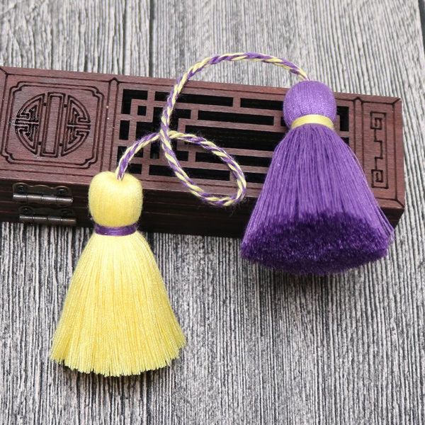 

6pcs two color tassel fringe pendant rope diy home textile curtain crafts decoration accessories hanging tassels fringe trim h wmtlhf