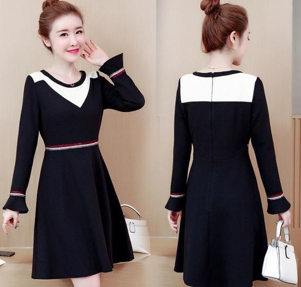 

Plus Long Slim-mango 2021 New Women Early Spring Black 6imp, Black;gray