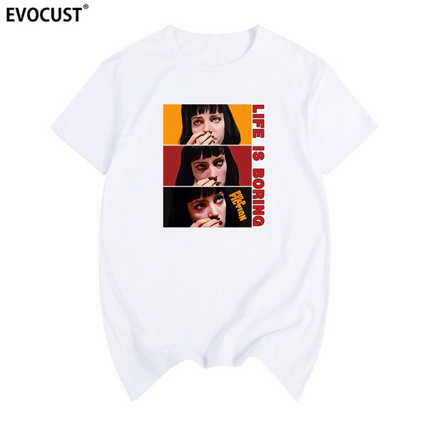 

жизнь скучна léon новизна письма harajuku моды случайные хип-хоп футболки мужчин футболки новый тройник tshirt женская спортивная с капюшоно