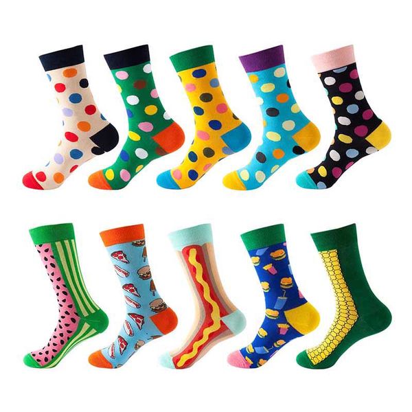 

seven sports socks mens womens lovers fashion print cotton basketball tennis running skateboarding football 5 piece cheap, Black