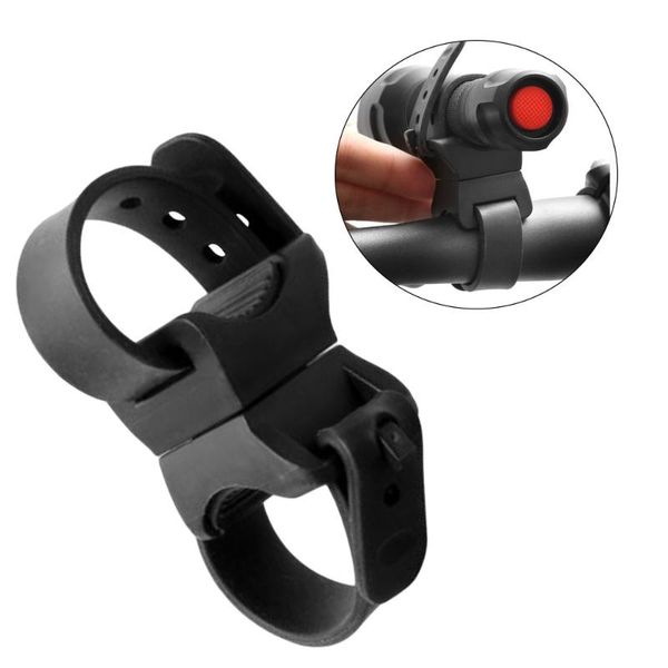 

bike lights 360 degree rotatable bracket handlebar mounted holder(black)