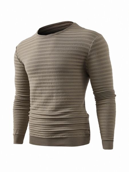

men round neck sweater g78h#, White;black