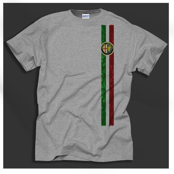

funny casual short sleeve summer alfa italian sporter classic car nostalgia grey t shirt ideal gift tee shirt sport hooded sweatshirt hoodie