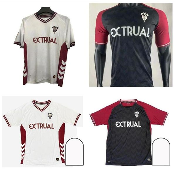

new 20 21 albacete balompié soccer jerseys home away balompie zozulya garcia camiseta de fútbol football shirt uniform 2020 2021 jersey whi, Black;yellow