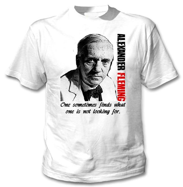 

alexander fleming - new cotton white tshirt tee shirt sport hooded sweatshirt hoodie