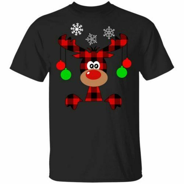 

reindeer merry christmas ladies s-3xl cotton made in us tee shirt digital printed sport hooded sweatshirt hoodie