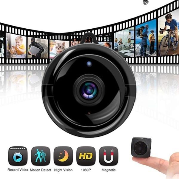 

mini camera cordless wifi remote monitor camera for home office store safety