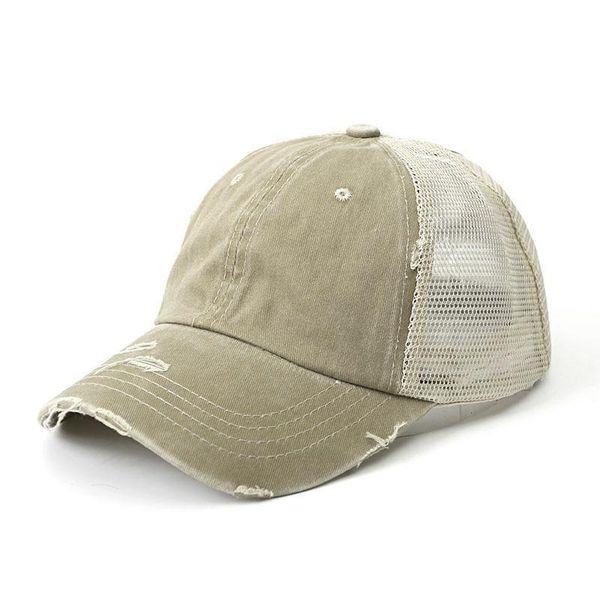 

2020 fashion women ponytail baseball hat for girl summer mesh breathable hole retro shiny sports adjustable visor cap sun hats h jllxpo, Blue;gray