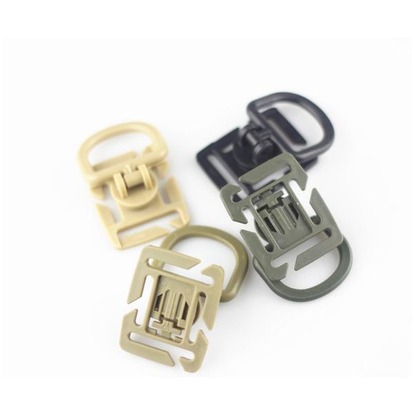 

30pcs plastic rotatable d ring molle tactical backpack buckle clip carabiner strap swivel buckle hooks webbing locking a jllyje