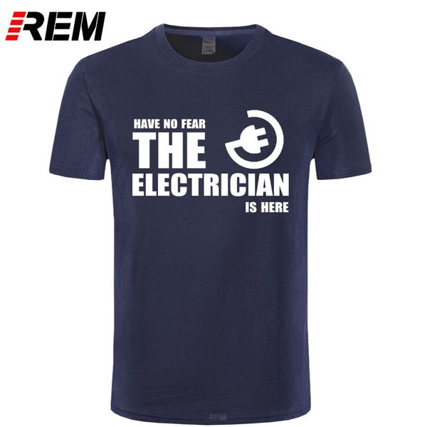 

спорт rem мужские футболки have no fear electricia is here человек хлопок футболки топы camisetas пользовательские мужской короткий рукав од