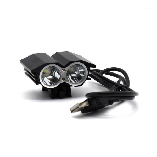 

bike lights luces led bicicleta usb 5000lm xm-l t6 l2 bycycle light head lamp headlight mountain road torch1