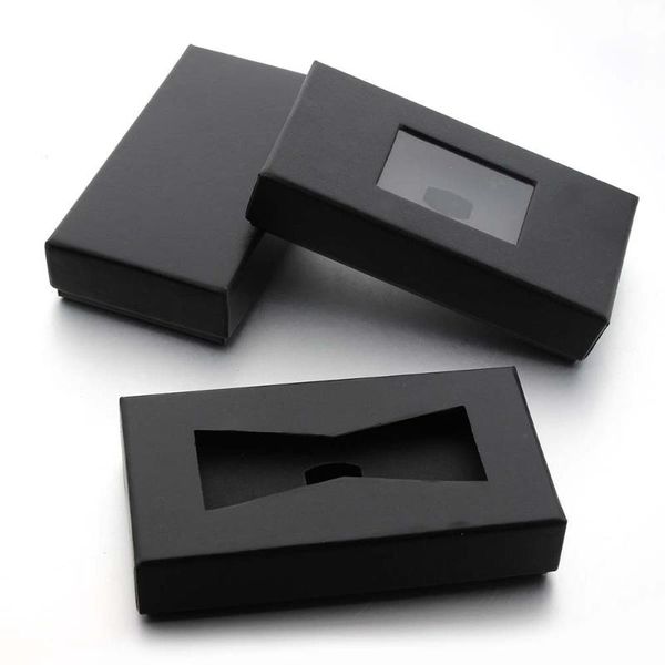 

bow ties quality mens knit wooden tie boxes neck luxury accessories box, Black;gray