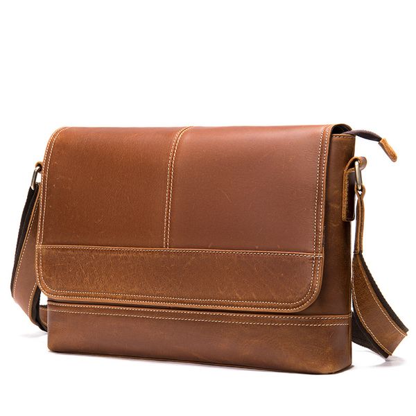 

2020 business from vintage shoulder leather messenger bags lapmen's travel bag 700c