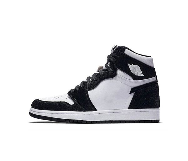 

original air 1 og chicago mid-men&#39s shoes size 40-45 comfortable 30806, Black
