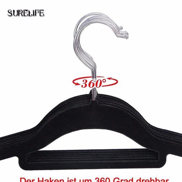 

30pcs non-slip velvet hangers - suit hangers ultra thin space saving 360 degree swivel hook strong and durable clothe jllvbh