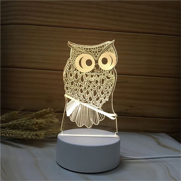 

valentines day gift for girlfriend 3d night light love heart lamp usb acrylic lights anniversary wife present w-00591 91 j2