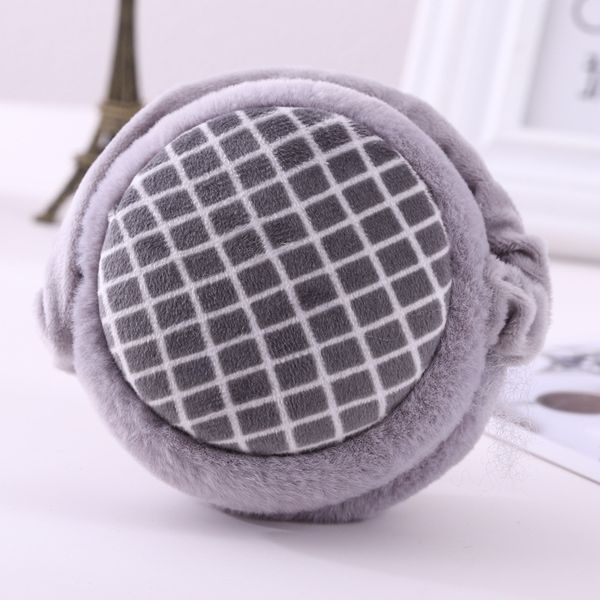

теплое для нового женщины хлопок plaid 1pc грелка burger моды халявы уха девушки зимы earmuffs