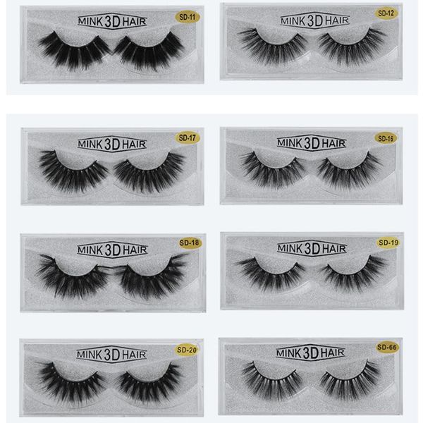

100% handmade 3d synthetic mink hair beauty thick long false eyelashes fake eye lashes eyelash high quality