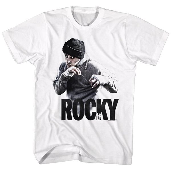 

quality new style rocky balboa new white official rocky 40th anniversary sizes sm 5xl plus size casual sport sweatshirt hoodie t shirt
