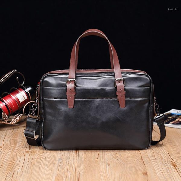

men handbags business male bag shoulder bag cross obliquely across the computer briefcase small for man sac femme maleta1