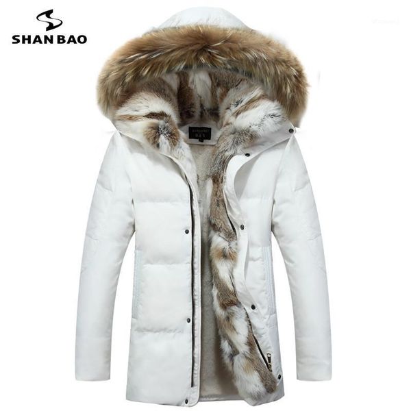 

chaqueta de plumas de ocio para hombre y mujer, parka con capucha piel clida gruesa alta calidad, talla grande, amarillo,1, Black