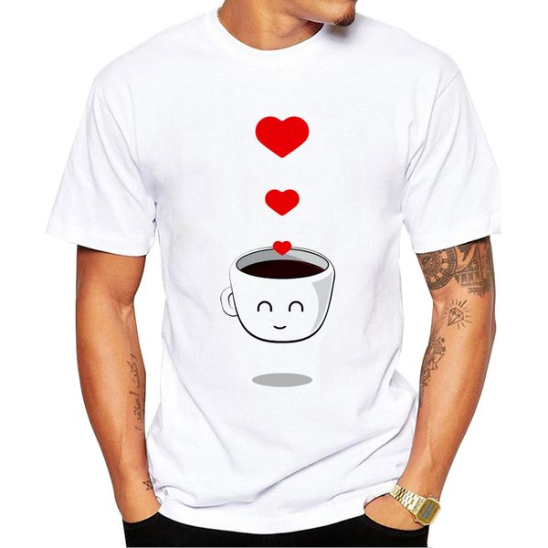 

teehub fashion coffee love men t shirt smile coffee printed tshirts casual short sleeve summer tees sport hooded sweatshirt hoodie