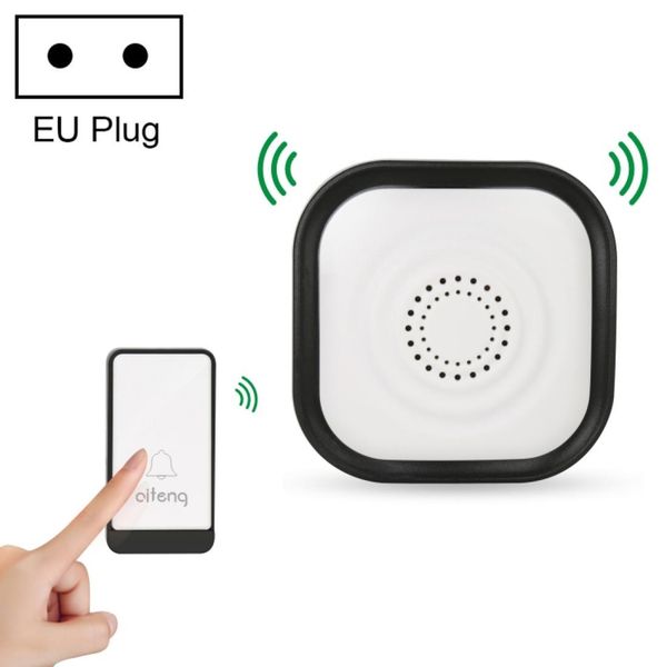 

aiteng v029j wireless batteryless wifi doorbell eu plug