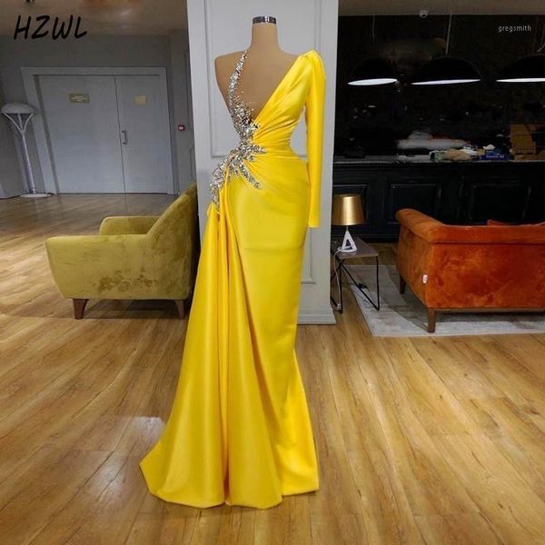 

major beading prom dresses one shoulder sheer neckline beads cryatals mermaid evening dress pleats satin cocktail dresses1, White;black