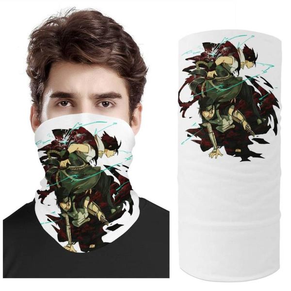 

scarves 3d printed anime naruto custom logo ring magic bandana seamless tubular hijab neck tube fashion sports scarf mask headwear, Blue;gray