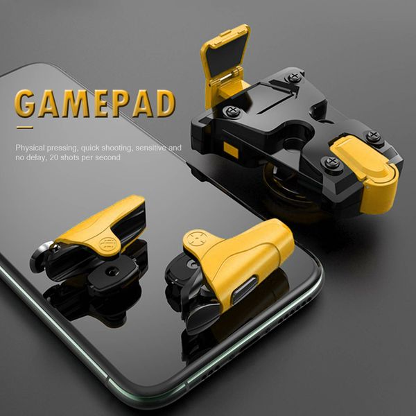 

4.7-6.5 inch mobile phone gamepad grip for pubg universal game controller trigger button joystick game assistant saccessory