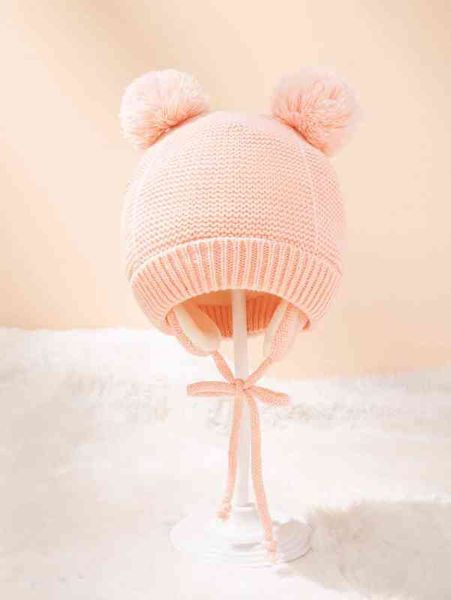 

baby pom hat she, Yellow