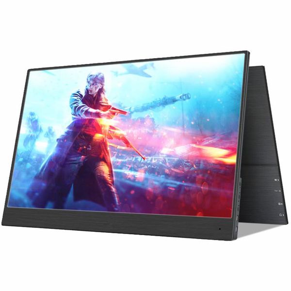 

15,6 дюйма портативный монитор 1080p hd touch hdr поддерживает мобильный pc4 / переключатель экрана расширения расширения на экране