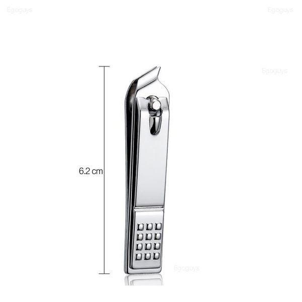 

portable stainless steel nail clippers cutter fingernail cutting trimmer finger nail scissors toe nippers pedicure manic qyljjh