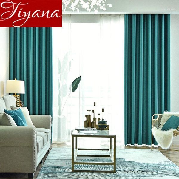 

curtain & drapes modern insulation solid color coffee blackout for window bay bedroom custom made grey drape kitchen sunscreen x605#301