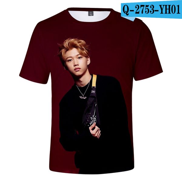 

kpop stray boys girls straykids men 3d print shirts kawaii aesthetic comics men clothing
