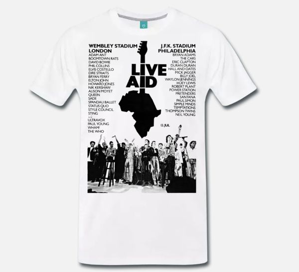 

t-shirt live aid concerto evento 1985 we are the world anni 80 1 s-m-l-xl-2xl-3xl sport hooded sweatshirt hoodie