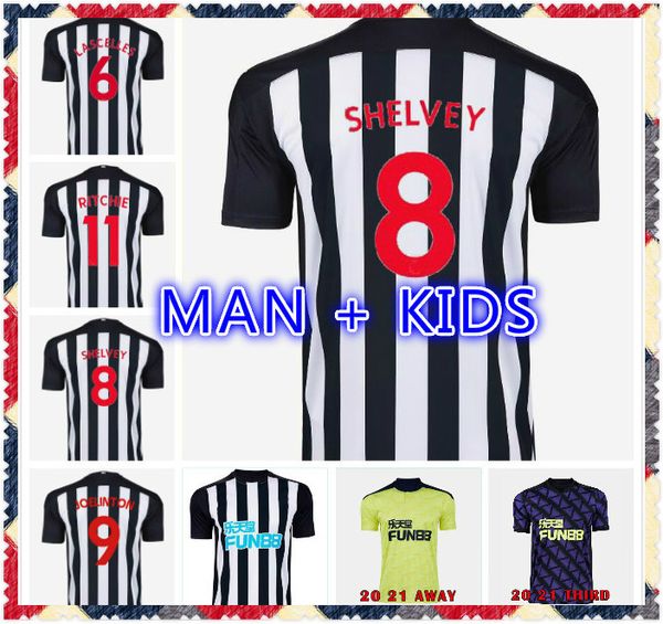 

20 21 ritchie soccer jerseys home united joelinto 2020 2021 home lascelles shelvey football yedlin shirts men kids kit, Black;yellow
