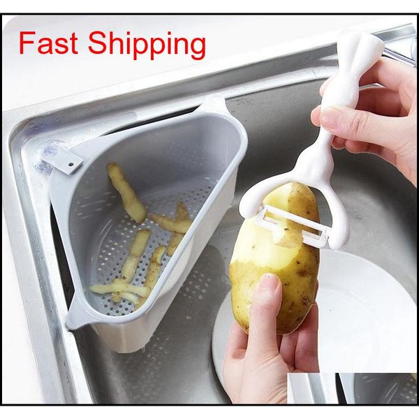 

triangular sink drain shelf shelving sink suction soap rag rack bucket kitchen drying rack spong qylbzt bde_luck