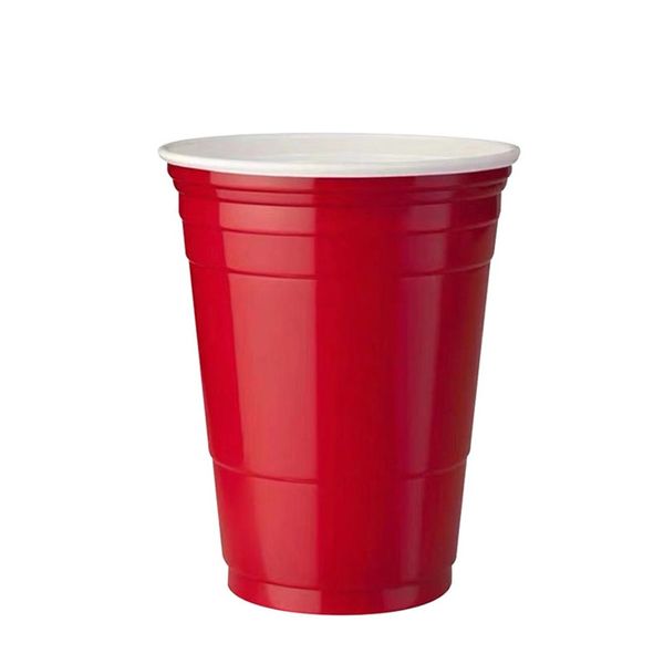 

50pcs set 450ml red disposable plastic cup party cup bar restaurant supplies household items for home supplies f jllixd